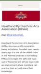 Mobile Screenshot of heartlandpyro.org